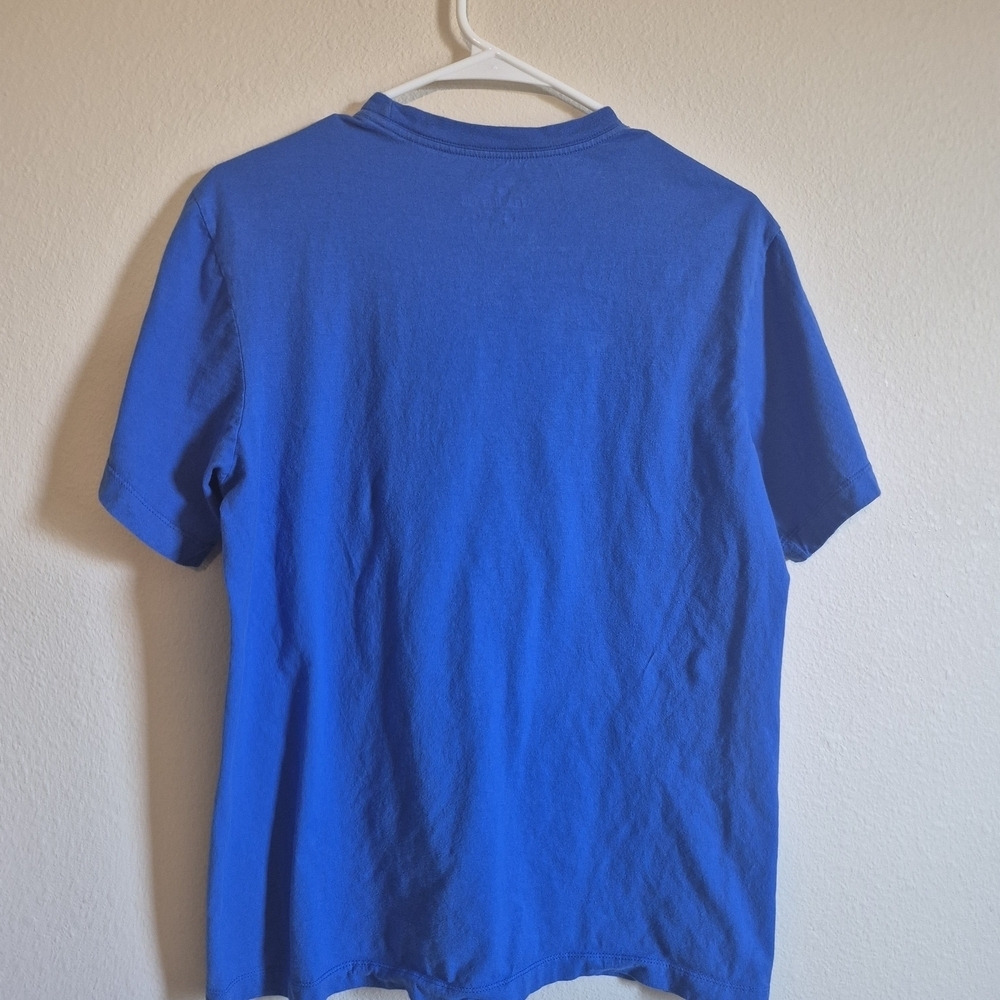 Nike Royal Blue Tee with Multicolor Logo - Picture 3 of 3